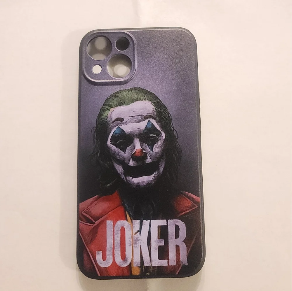 NWT! Joker IPhone 13 DC Joker Clown Printed Jelly Case NEW